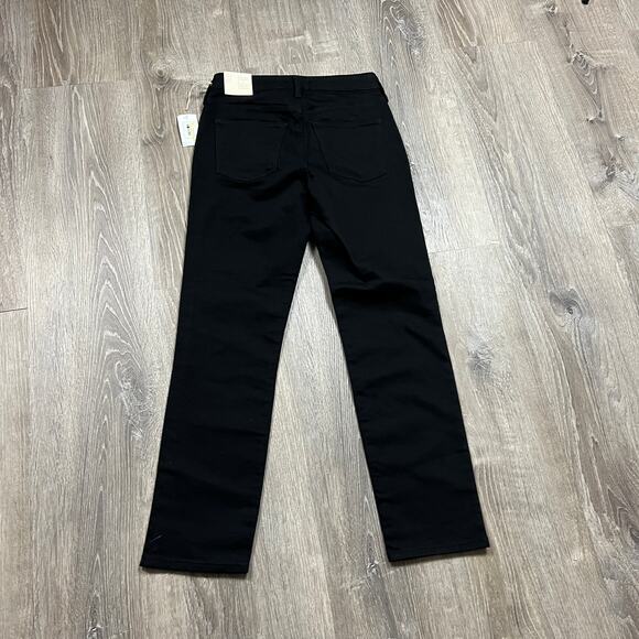 Universal Thread Women's Black High-Rise Slim Straight Jeans - Size 0 - NWT - Picture 9 of 11